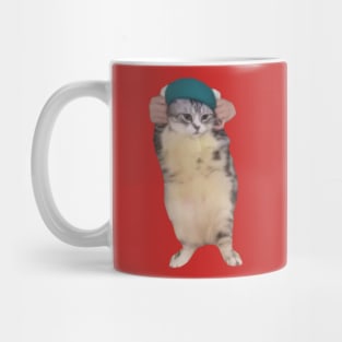 Fat Dancing Cat Meme Mug